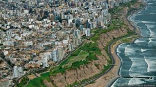 Espectaculares imágenes de Lima vista desde el cielo