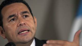Guatemala: Jimmy Morales cree que "muchos volvieron a creer que la política no es sinónimo de corrupción"
