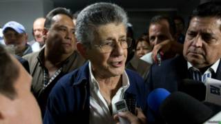 Venezuela: presidente de la Asamblea Nacional de Venezuela declara "en desacato" a ministros de Maduro