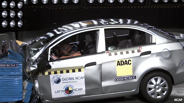¿Cuáles son los autos menos seguros de América Latina?