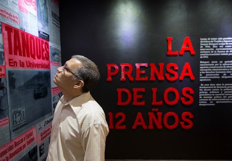 Muestra homenajea a valientes periodistas durante 12 años Gobierno Balaguer