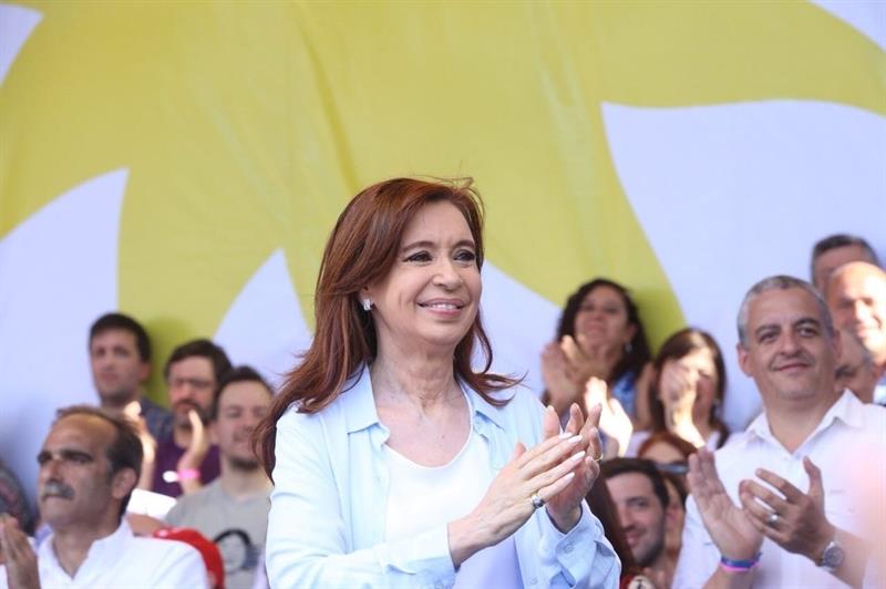 Cristina Fernández dice que el frente que lidera emerge como la 