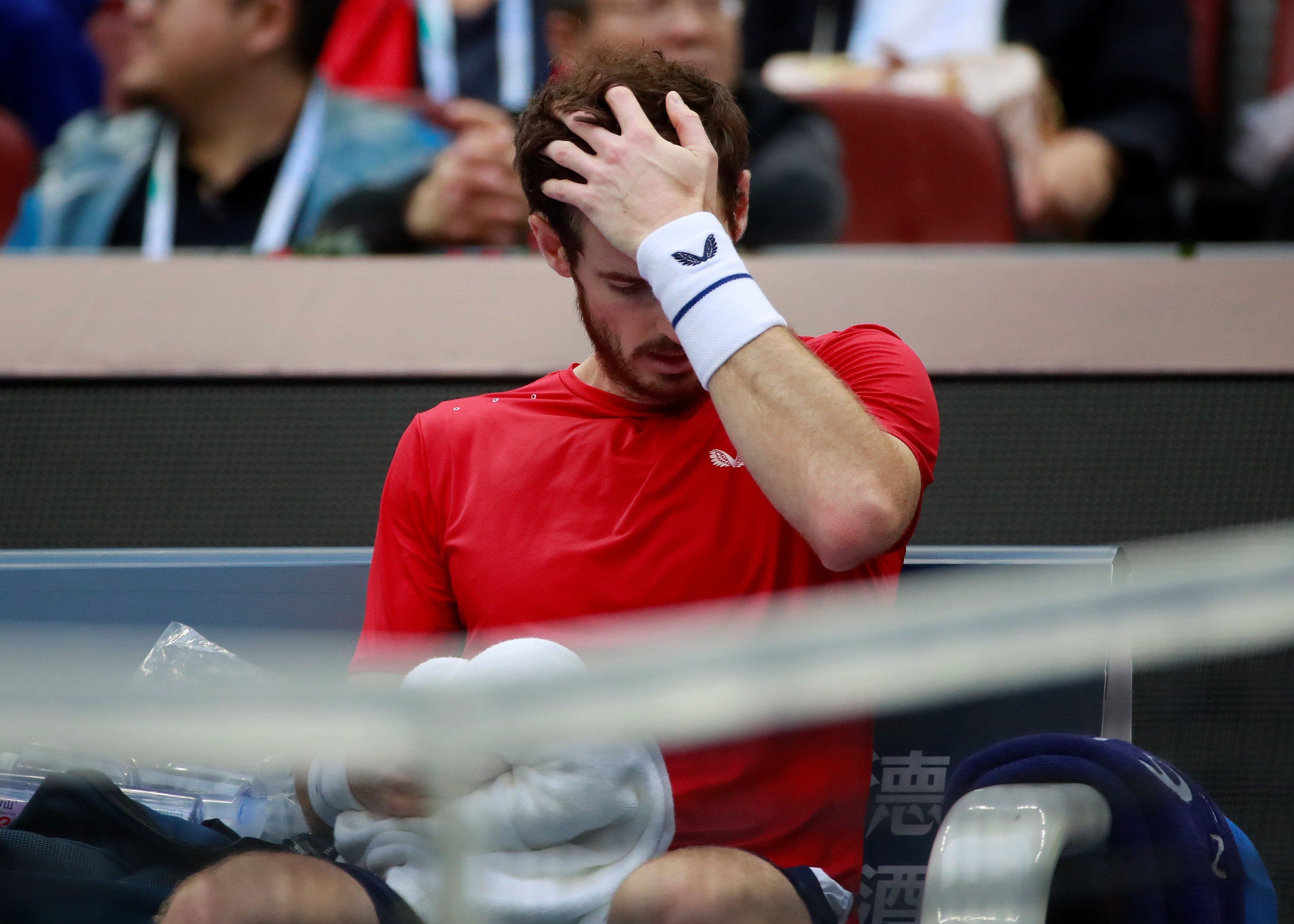 TENIS: Murray explota contra Fognini que lo increpó en plena cancha