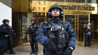 Fortaleza Trump: el enorme despliegue de seguridad para proteger al presidente electo en Nueva York