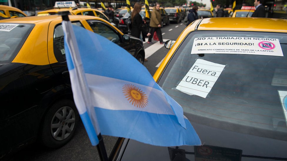 La justicia argentina condena por primera vez a un conductor de Uber