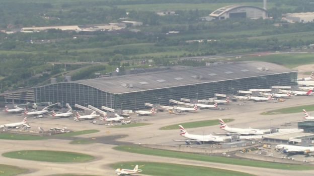 British Airways cancela sus vuelos desde Londres debido a una 