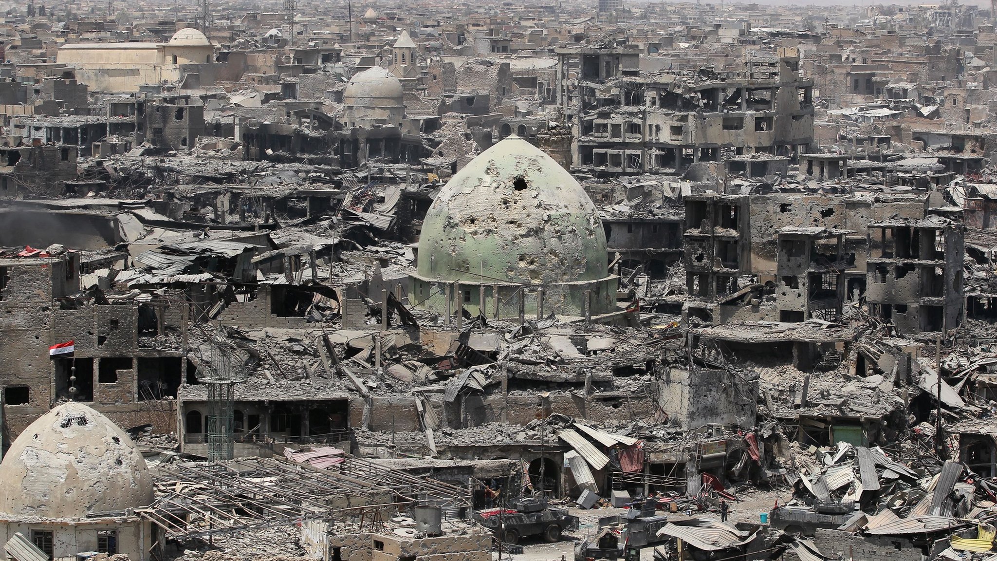 Los mapas, fotos y gráficos que muestran la devastación de Mosul, la ciudad en Irak donde Estado Islámico creó su califato