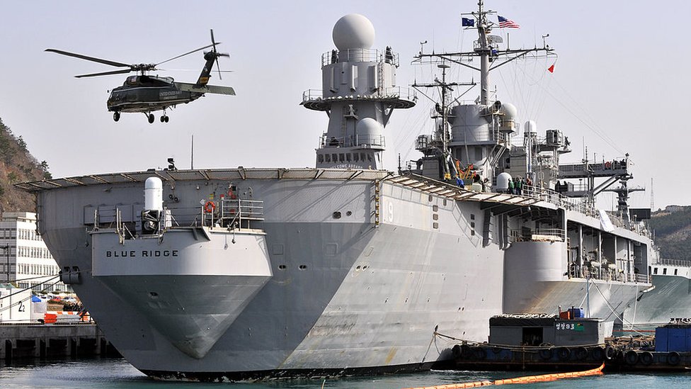 Qué es la Séptima Flota, la fuerza de guerra naval más grande de Estados Unidos, y qué hay detrás de los misteriosos accidentes que ha sufrido en los últimos meses