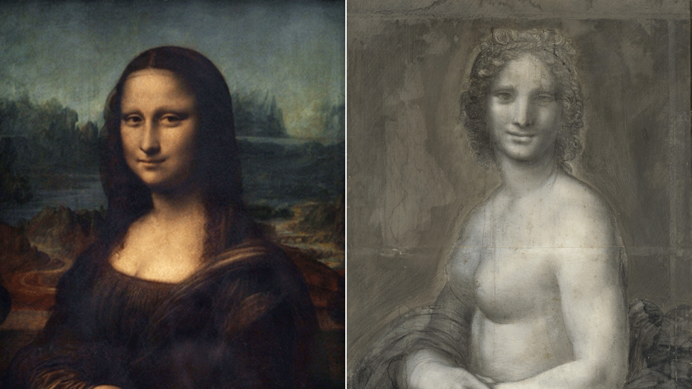 Expertos dicen haber encontrado en Francia la Mona Lisa desnuda, un boceto de Leonardo da Vinci para su pintura más famosa