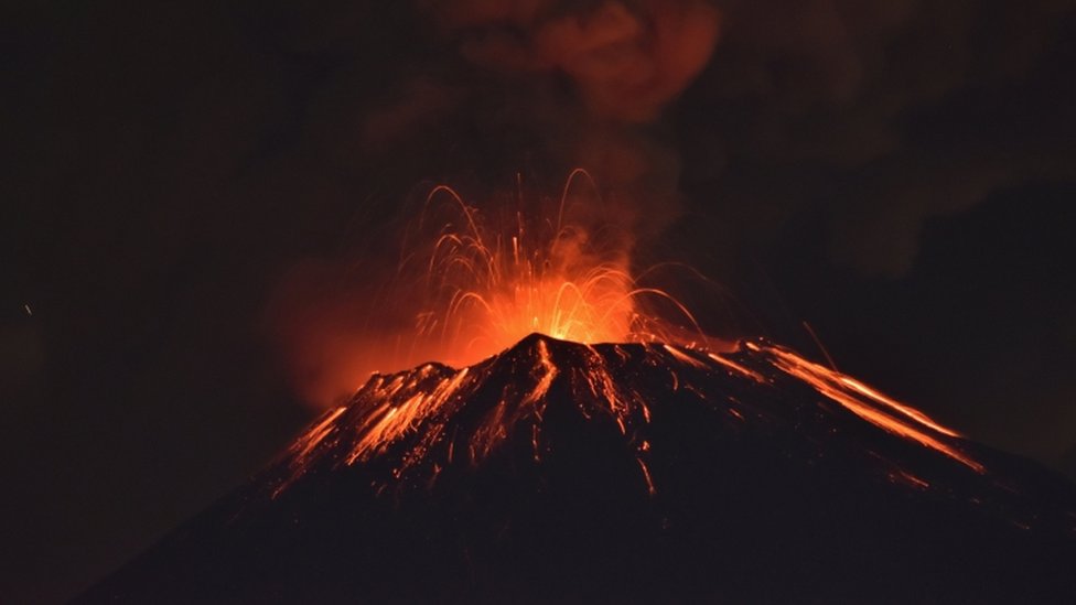 ¿Puede el terremoto de México estar relacionado con el aumento de la actividad del volcán Popocatépetl o el de Fuego en Guatemala?