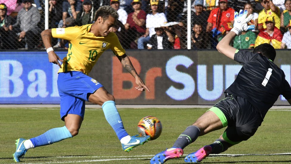 Eliminatorias para el Mundial de Rusia 2018: Brasil empata con Bolivia en La Paz y mantiene el invicto