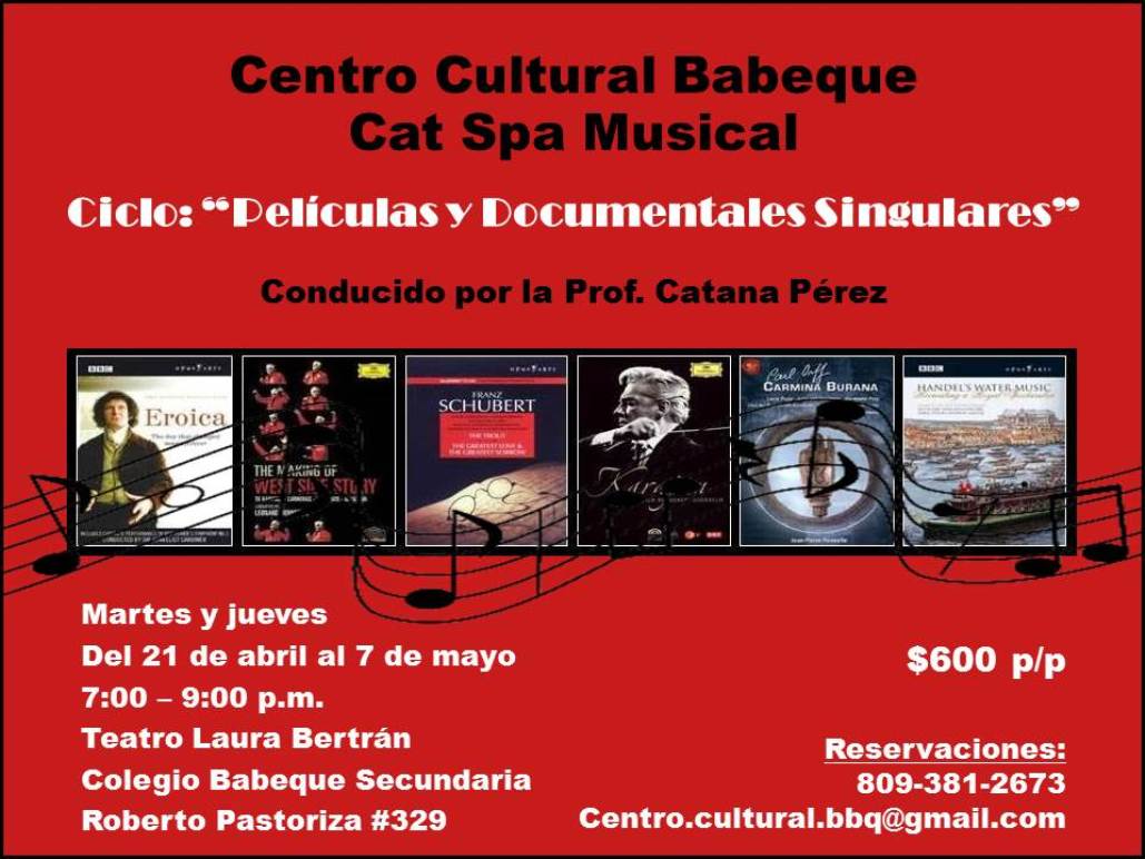 Anuncian ciclo de películas y documentales singulares en el teatro Laura Bertrán