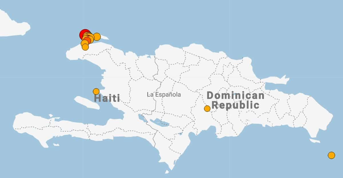 Un nuevo seísmo de 5,2 grados de magnitud sacude Haití  y se siente en RD