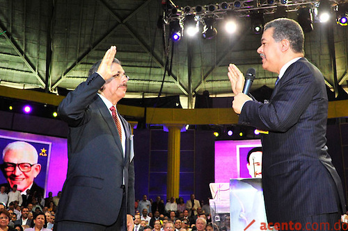 Danilo jura por Dios y por la Patria que llevará al triunfo al PLD