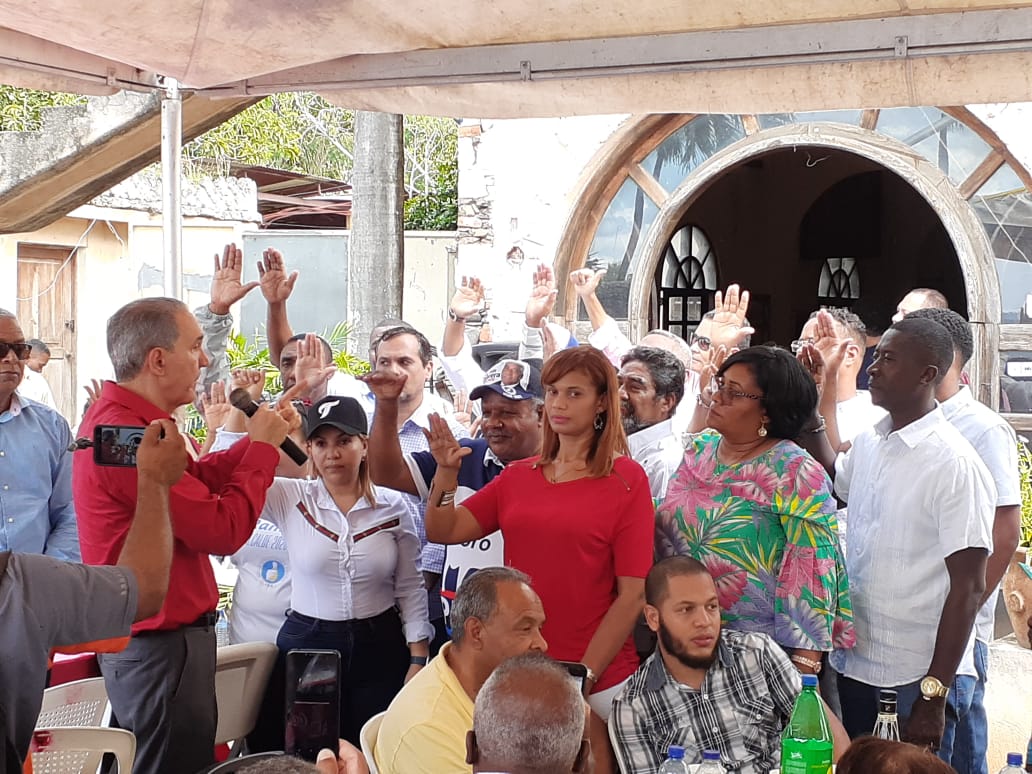 Candidatos del PRM en La Romana juran trabajar unidos en pos de ganar elecciones