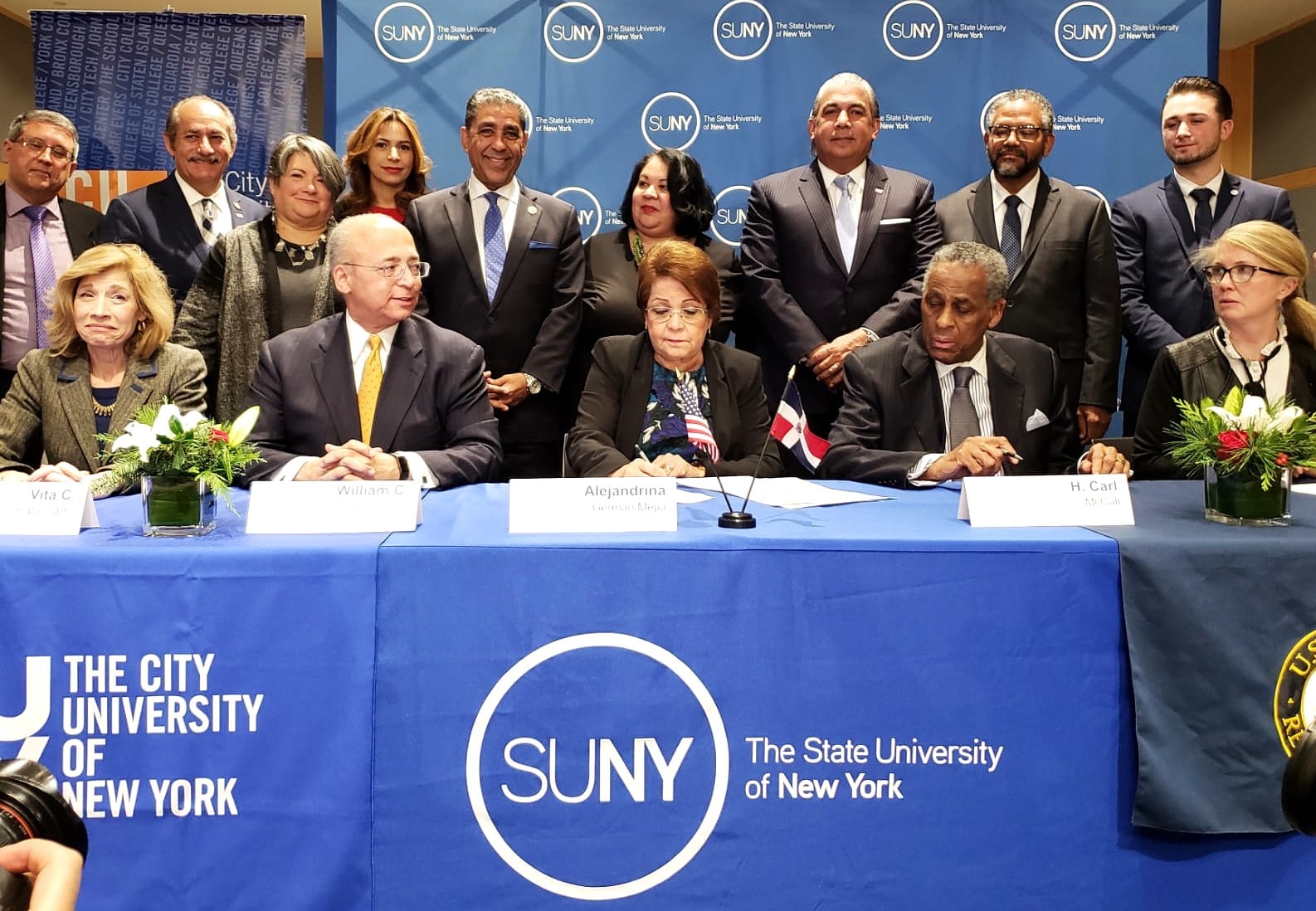 Autoridades de educación de Nueva York y RD firman convenios de capacitación para maestros y estudiantes