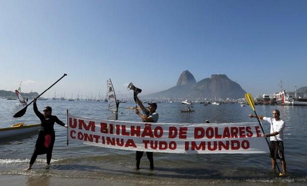 Brasil: pitos y bocinazos para descontaminar la Bahía de Guanabara de Río