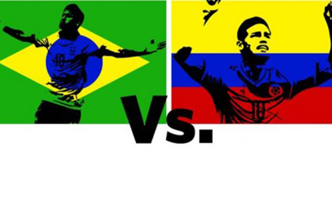 Así se vivió el partido Brasil-Colombia en Hooters RD