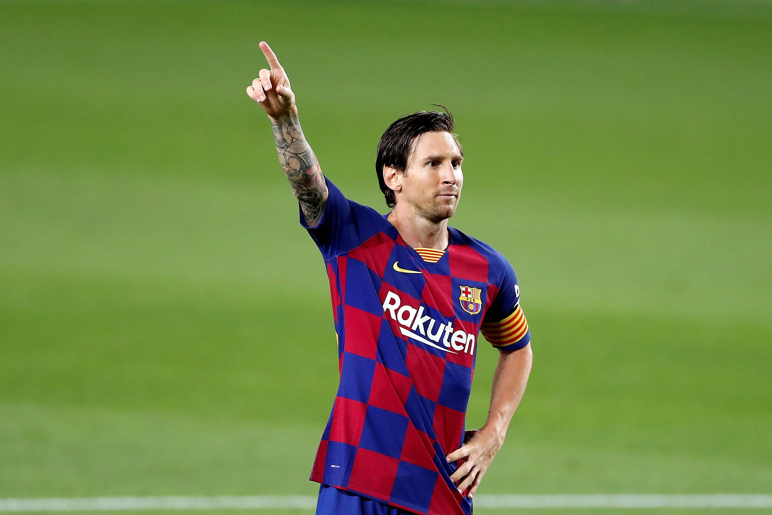 A Messi le falta uno para sumar su gol número 700