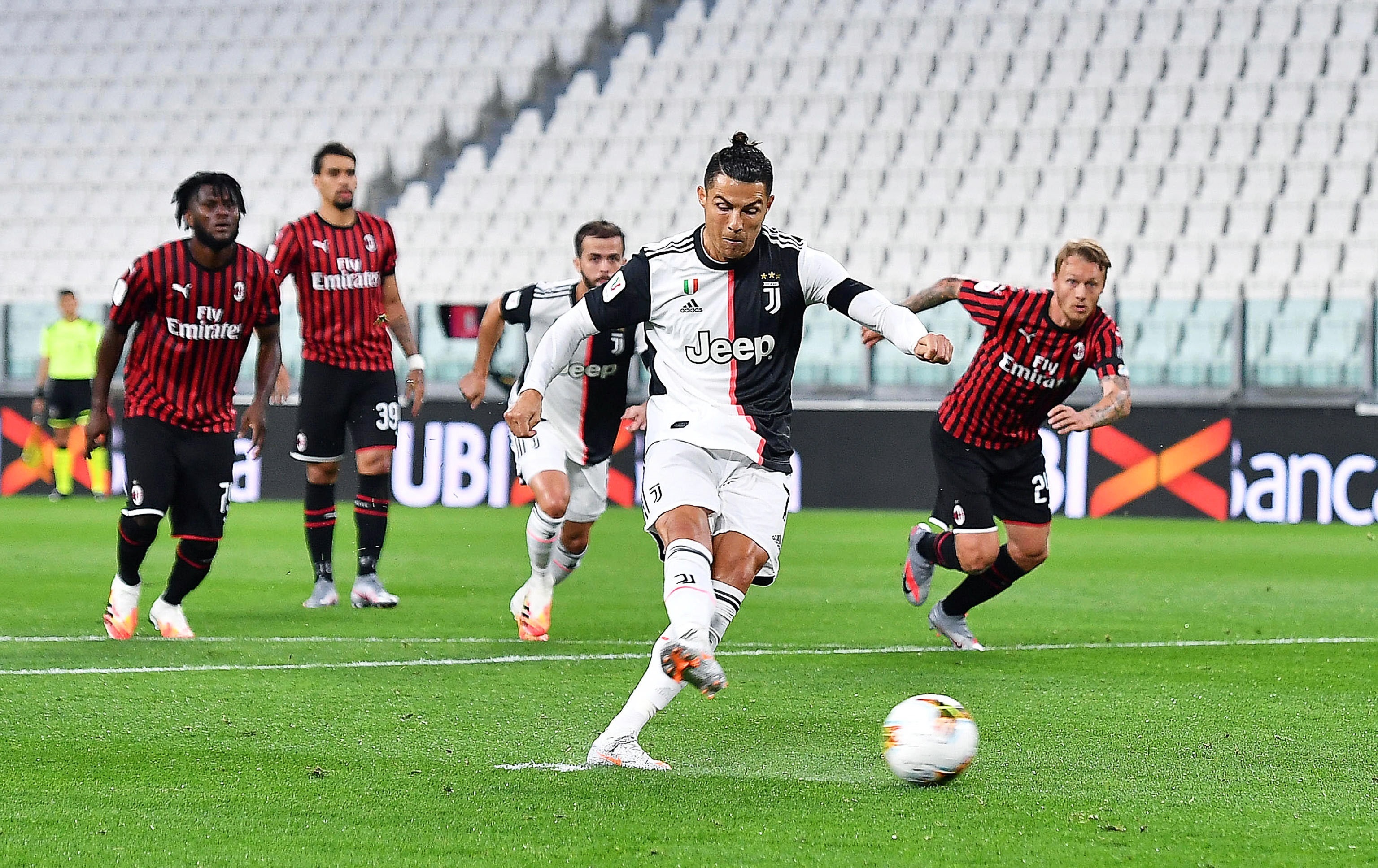 Cristiano Ronaldo falló penalti, pero la Juventus va a la final
