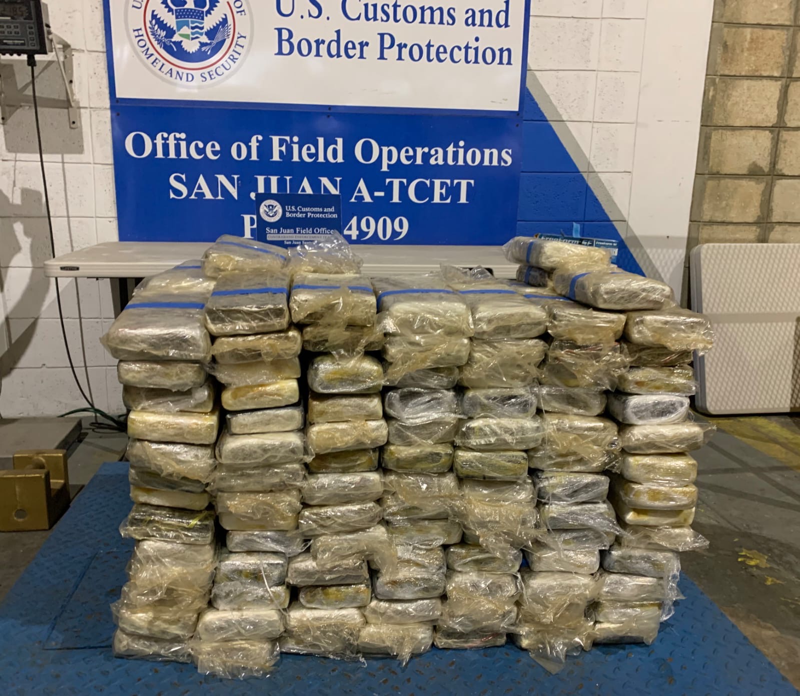 Puerto Rico detiene a dos procedentes de República Dominicana con 100 kilos de cocaína