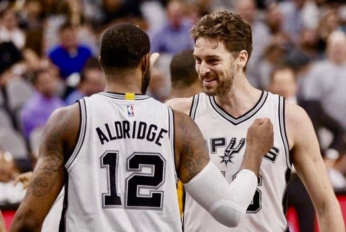 Spurs sufren la baja de LaMarcus Aldridge por lo que resta de temporada