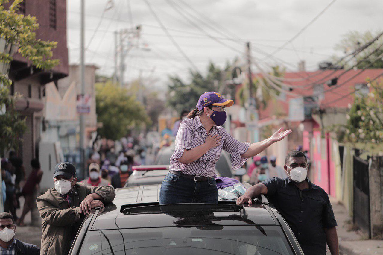 Margarita Cedeño: “La población sabe que estar en manos del PLD es estar en manos seguras”