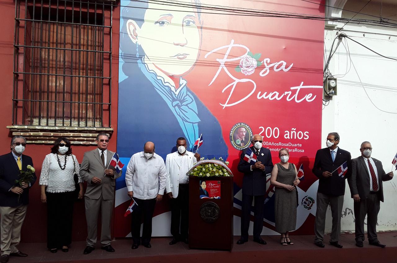 Instituto Duartiano resalta valentía de Rosa Duarte en el bicentenario de la heroína