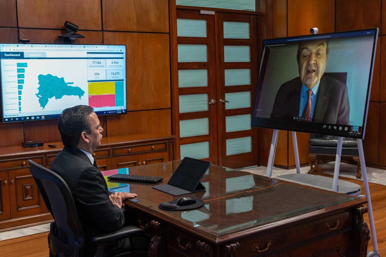 Presidentes de Supremas Cortes de Chile y RD coinciden  en la virtualidad como solución a los retos de la pandemia