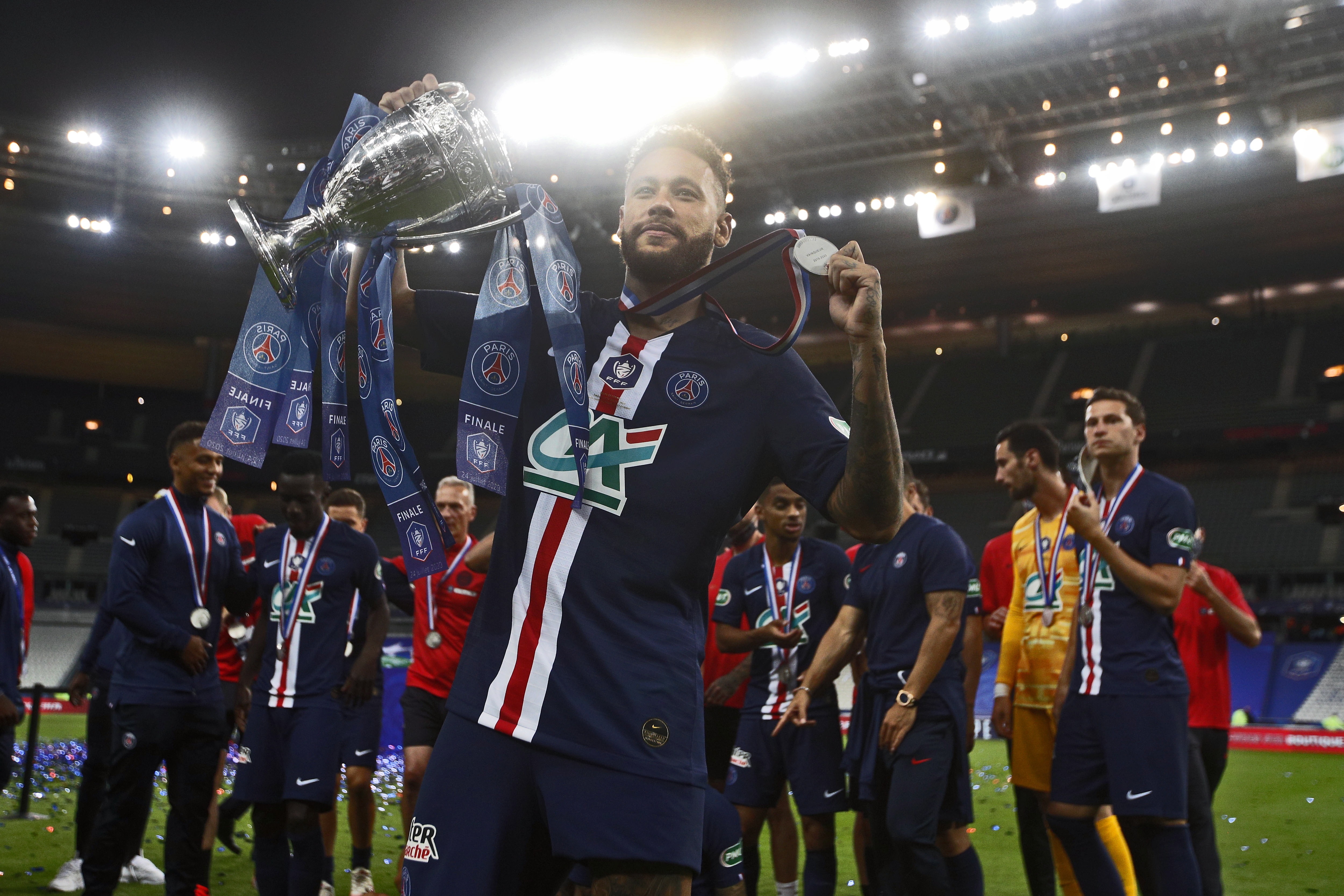 Gol de Neymar devuelve la Copa de Francia al PSG