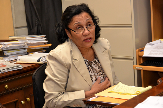 La procuradora electoral, Gisela Cueto, tiene coronavirus