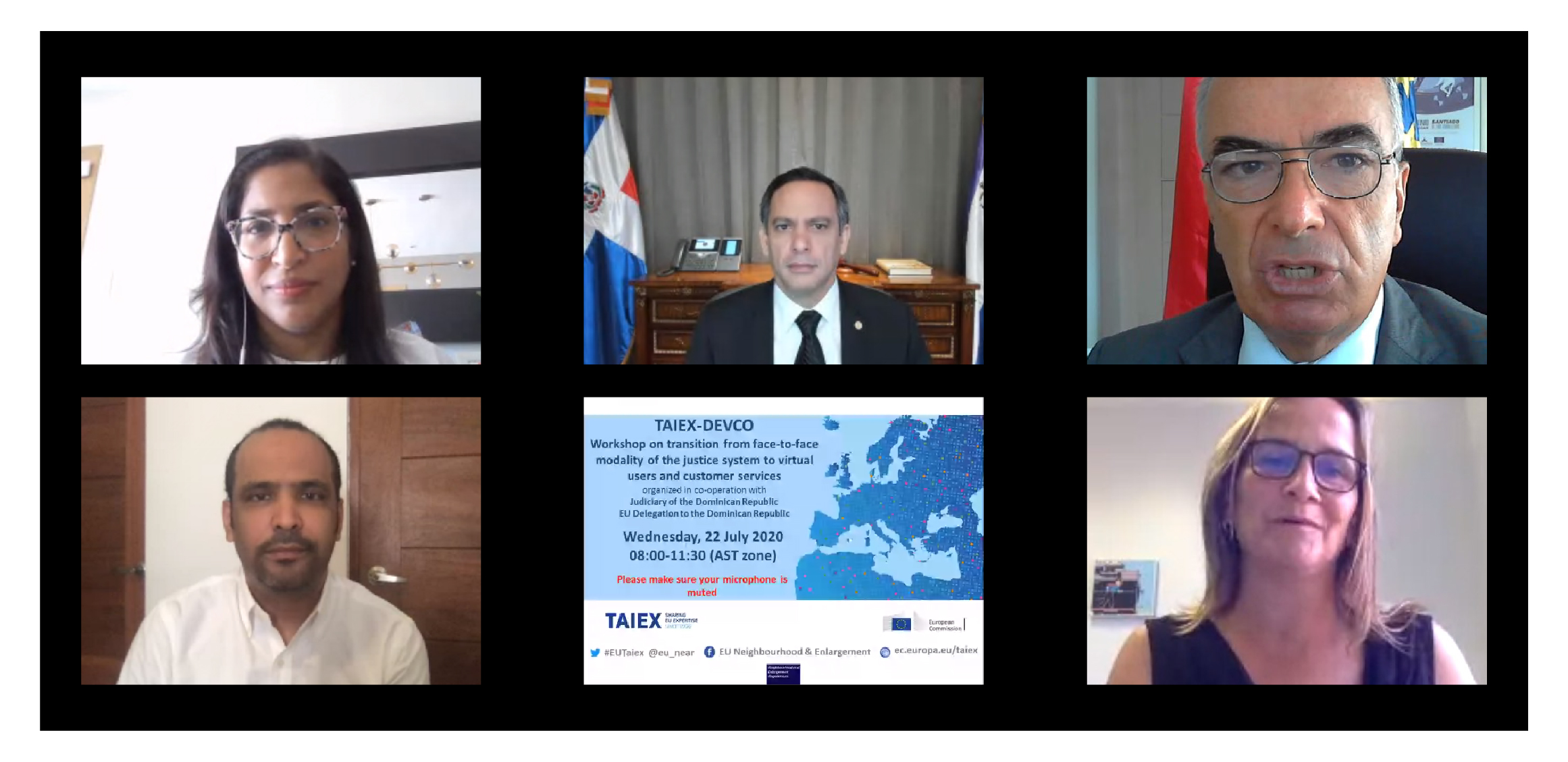 Poder Judicial comparte prácticas sobre servicios virtuales con miembros Unión Europea