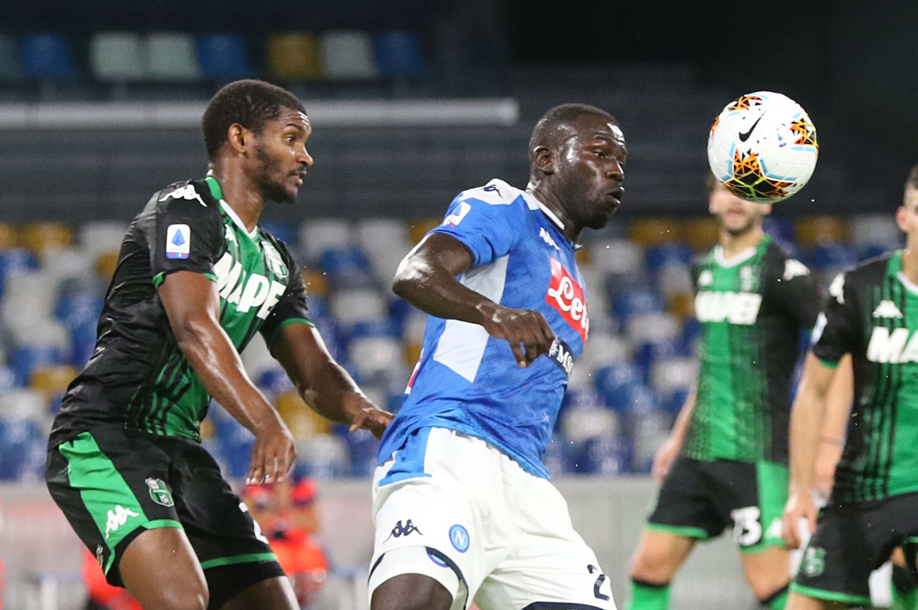 Insólito: Le anulan cuatro goles al Sassuolo y pierde ante Napoli