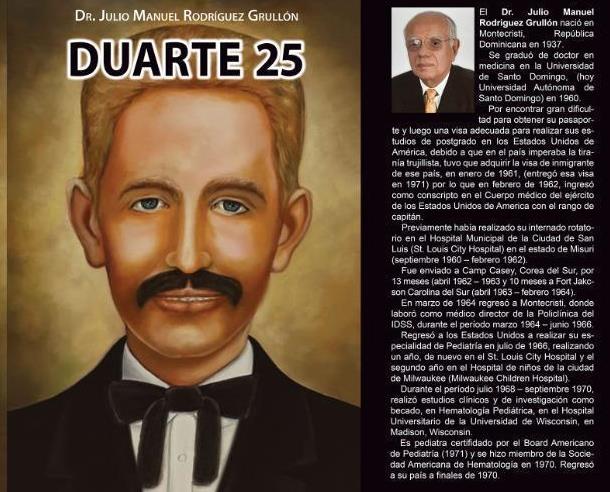 Duarte es el único padre de la patria, afirma secretario general del Instituto Duartiano