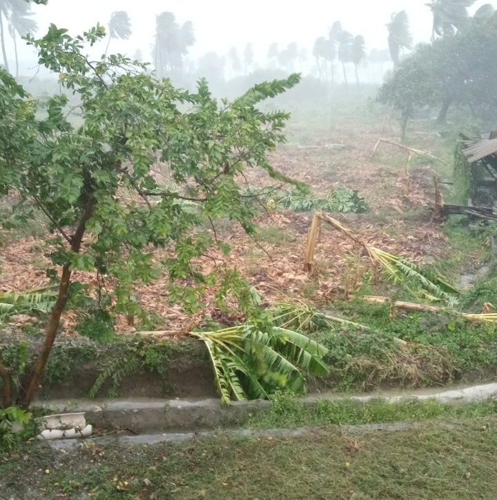 Reportan graves daños en el país por el paso de la tormenta Laura