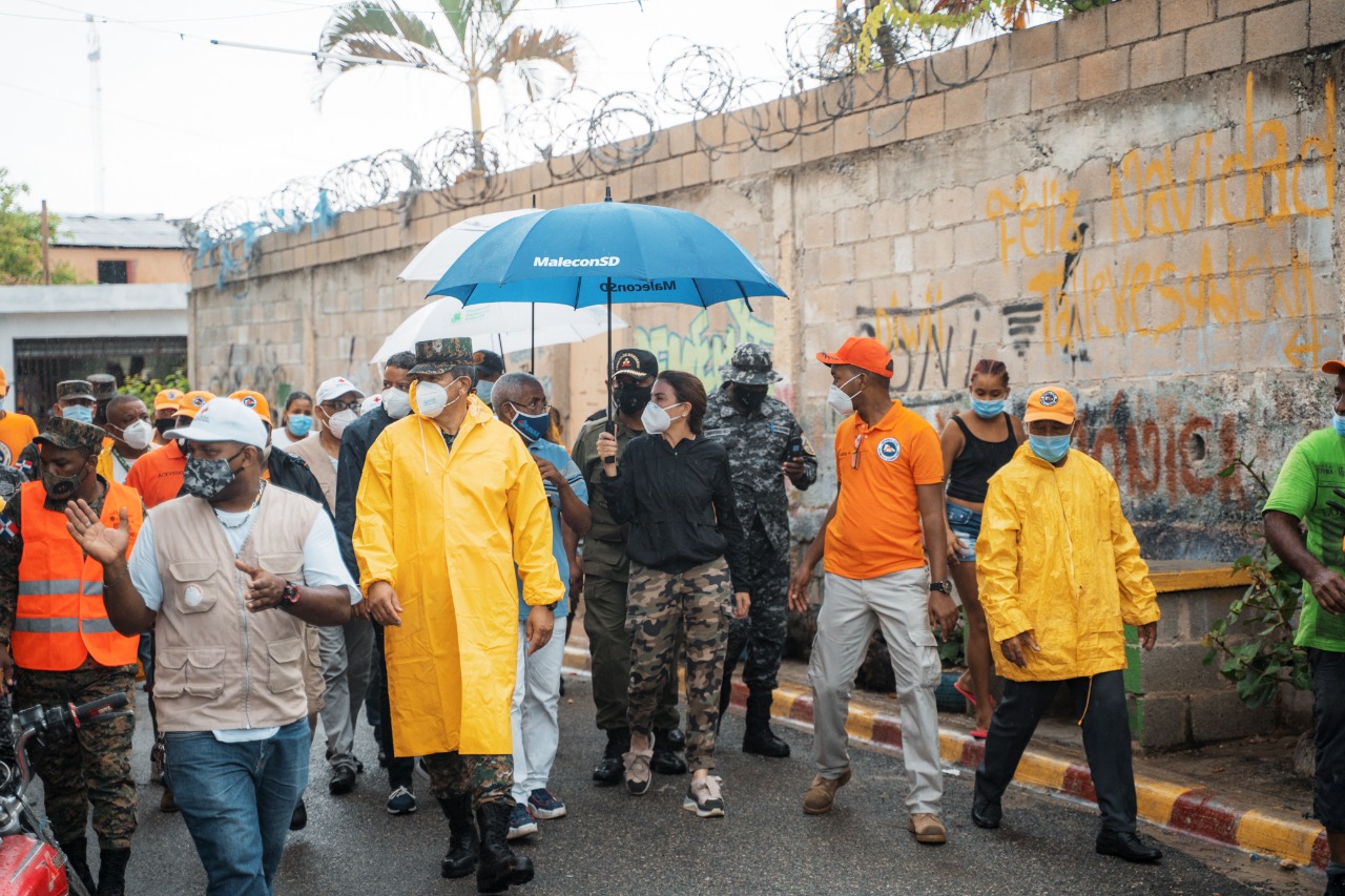 ADN y Defensa Civil realizaron evacuaciones preventivas en el Distrito Nacional