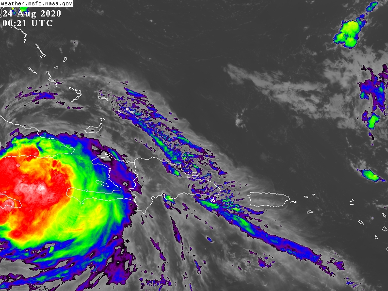La tormenta tropical Laura llega reforzada a Cuba y afectará a toda la isla