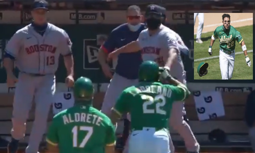 Dominicano Laureano acusa al entrenador de los Astros de la pelea