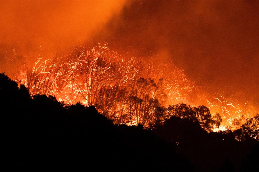 California registra mayores incendios de su historia reciente