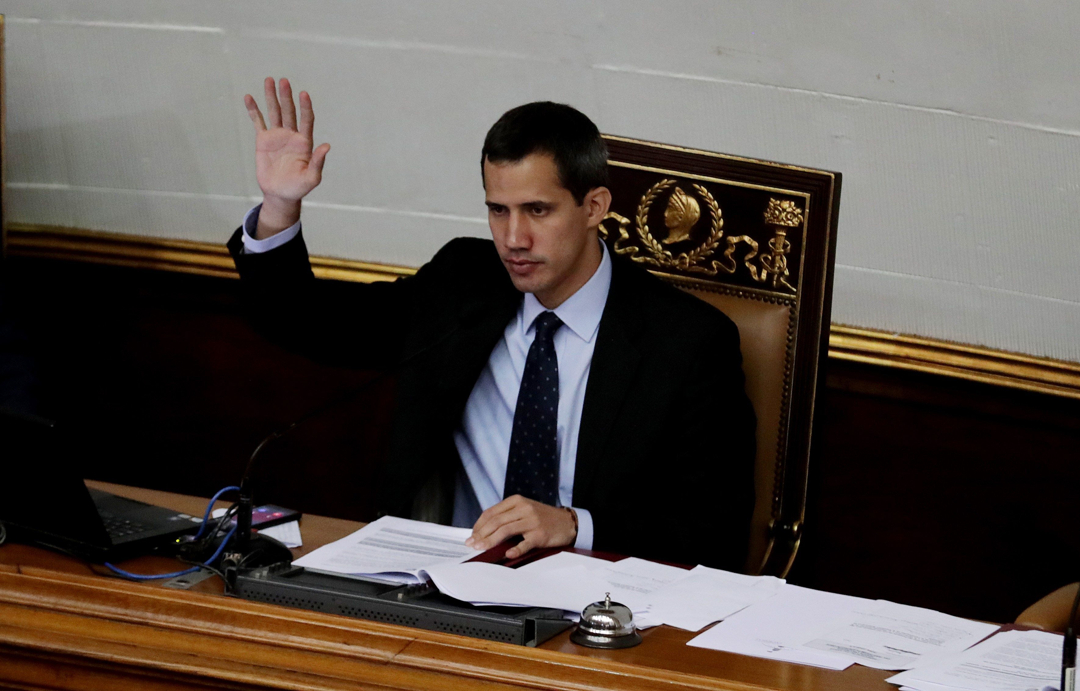 Parlamento venezolano apoya acciones de la Fiscalía contra Juan Guaidó