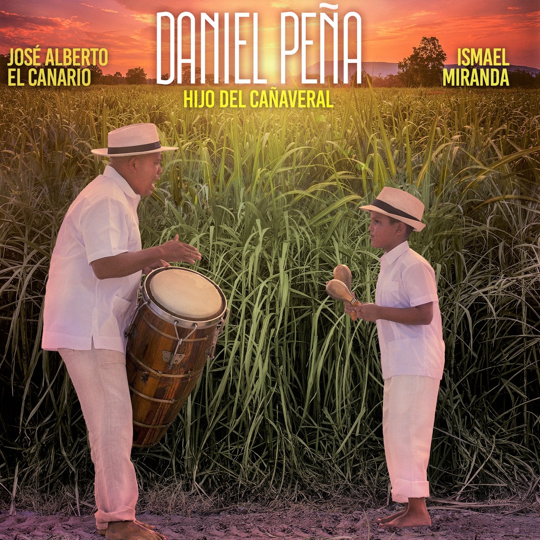 Dominicano ganador Grammy Daniel Peña, con Ismael Miranda y El Canario en “Hijo del Cañaveral”