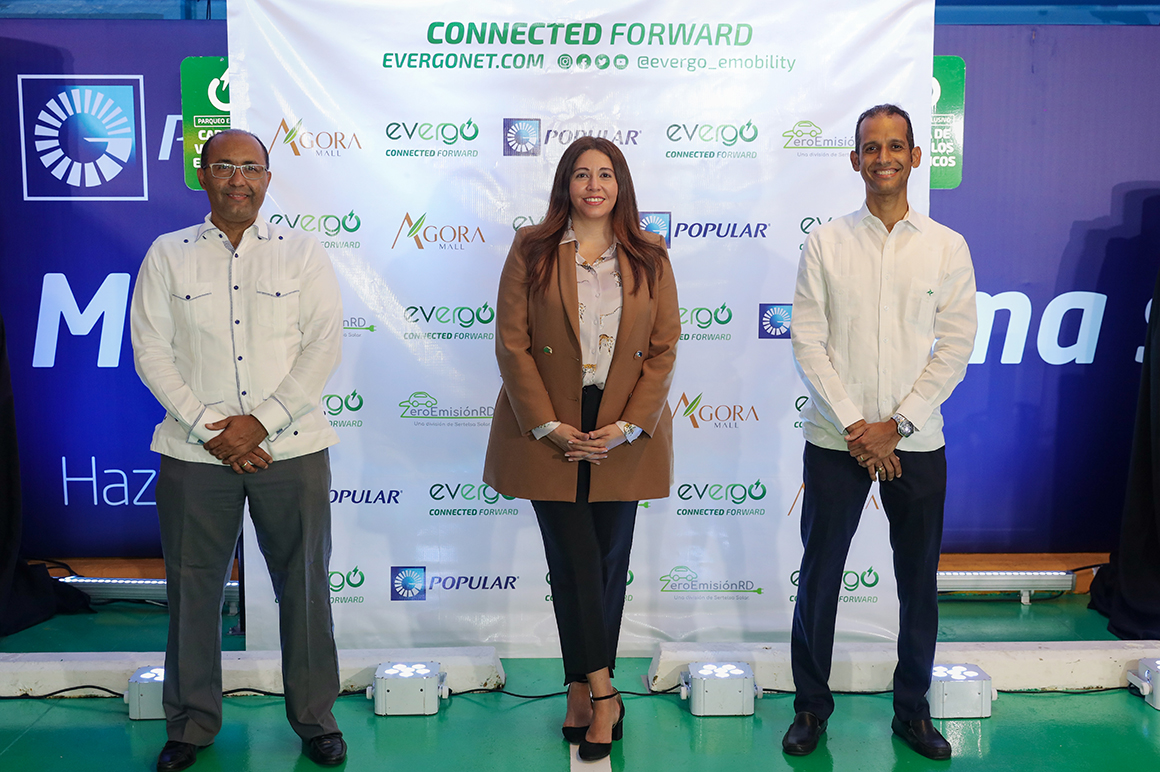 Evergo y Ágora Mall inauguran cinco estaciones de carga eléctrica