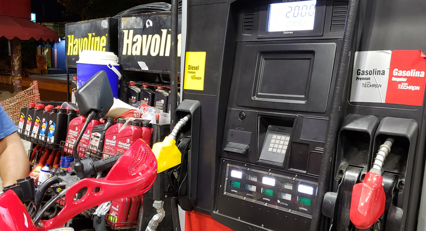 Suben los precios de los combustibles