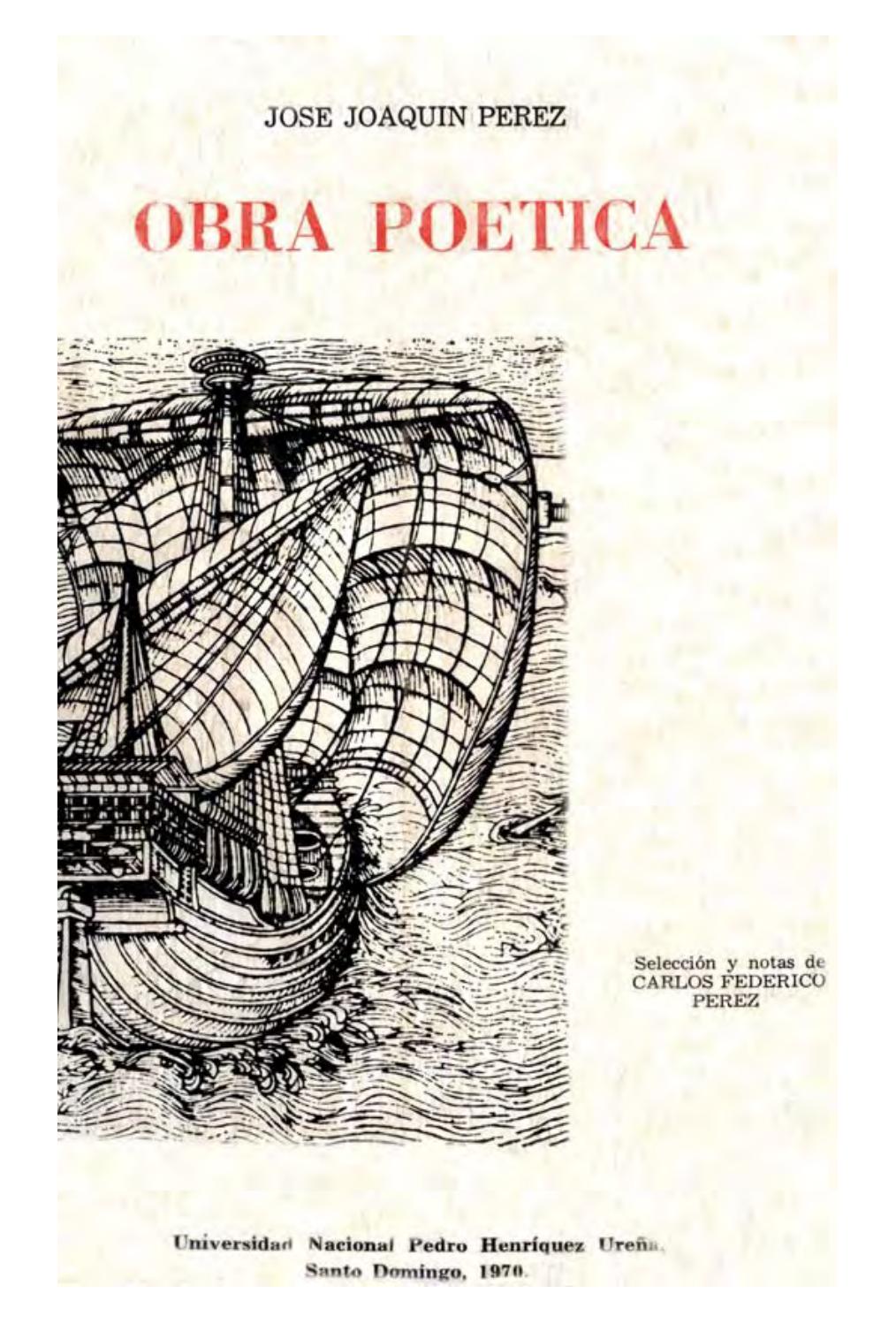 Ecos del destierro y La vuelta al hogar, dos textos representativos de la lírica de José Joaquín Pérez