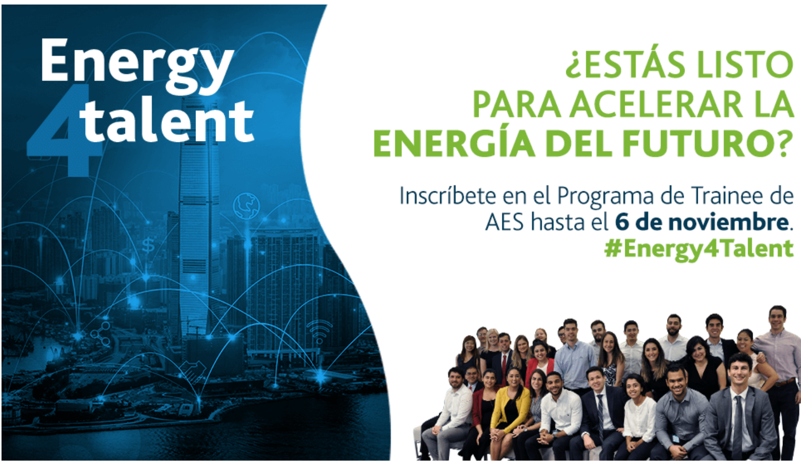 AES Corporation convoca a jóvenes dominicanos a “Energy 4 Talent”