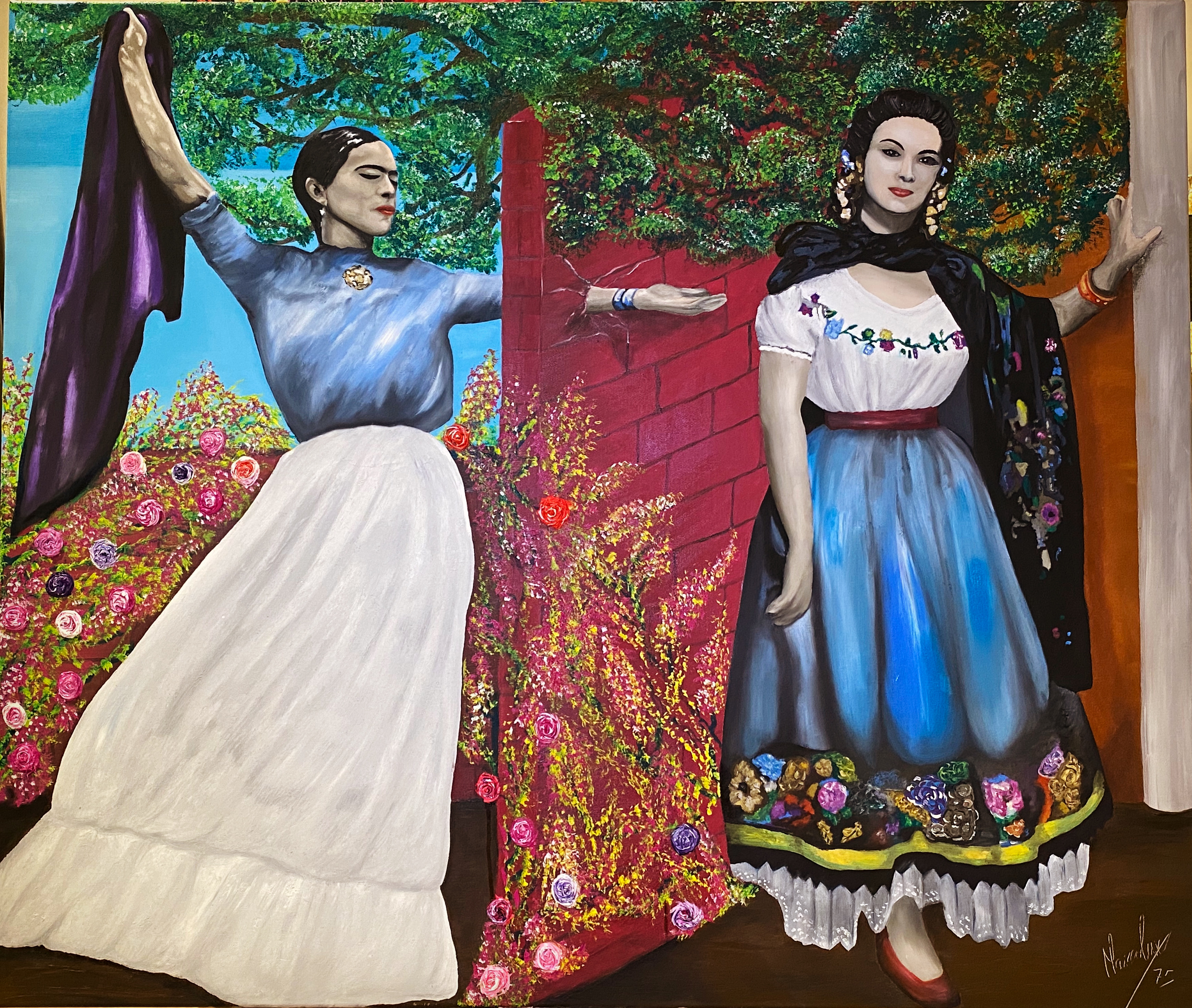 Lux presenta colección de lienzo en homenaje a Frida Kahlo