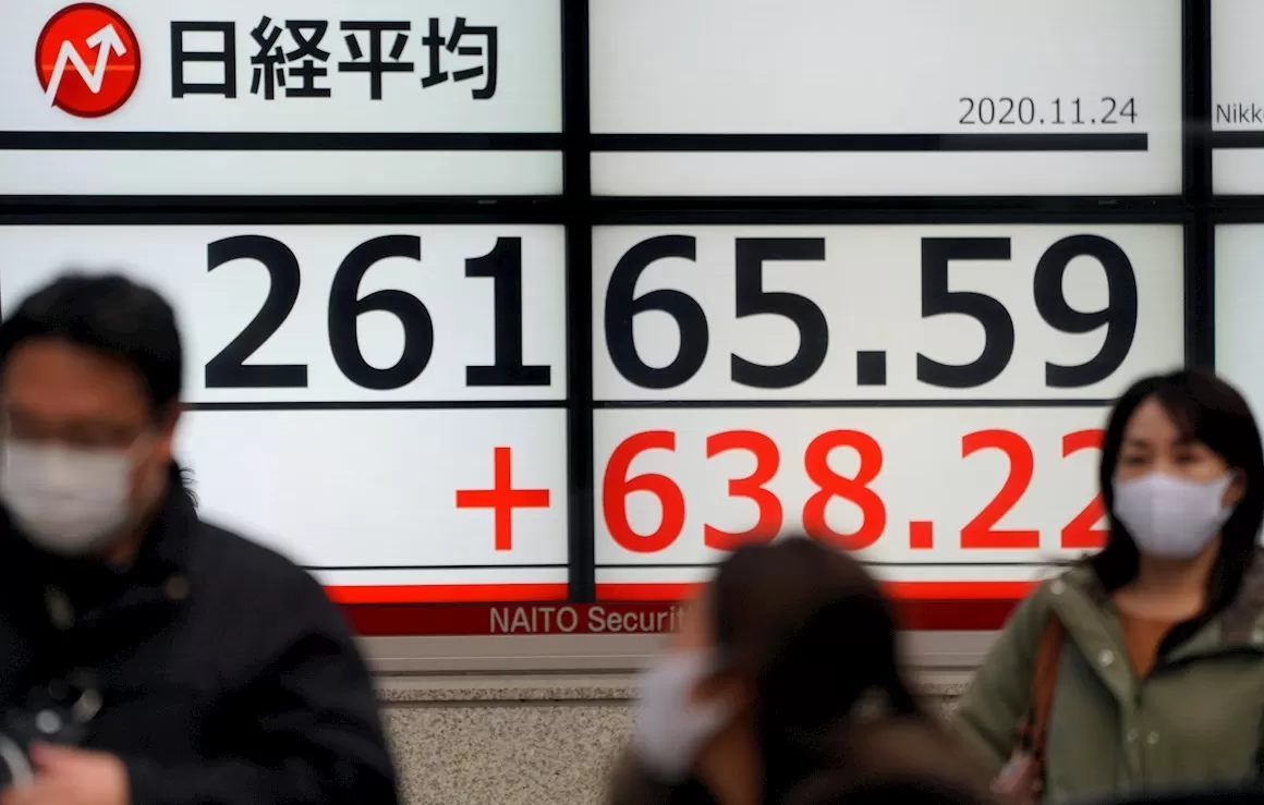 La Bolsa de Tokio sube un 0,5 % gracias al optimismo sobre la vacuna y EEUU