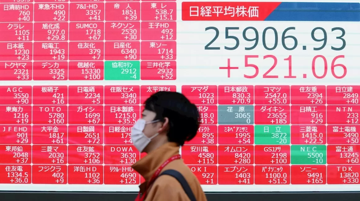 El Nikkei cae un 0,96 % por la preocupación sobre la recuperación económica