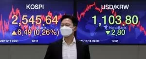 Seúl sube un 1,92 % y se queda al borde de su máximo histórico