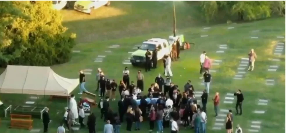 Los restos de Maradona llegan al cementerio de Buenos Aires